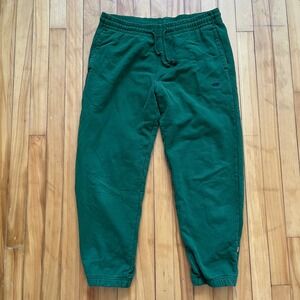Levis Gold Tab Mens Large Green Jogger Sweatpants Relaxed Fleece Pants